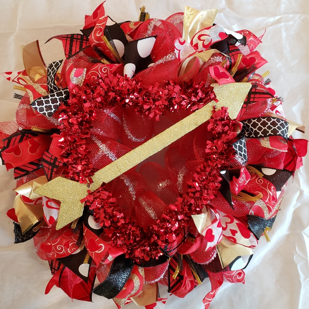 Valentines Day Wreath